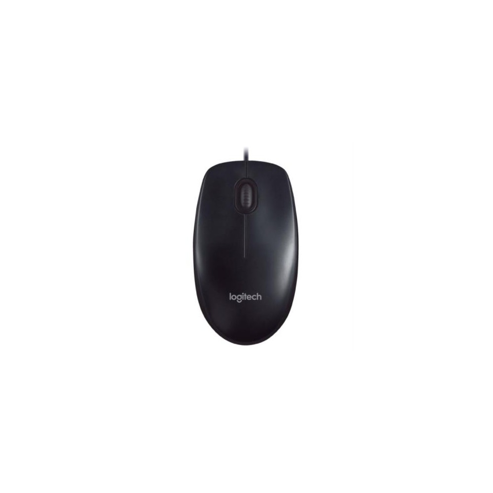 Mouse Logitech M90 Alámbrico USB 1000 dpi Color Negro [ 910-004053 ]