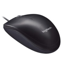 Mouse Logitech M90 Alámbrico USB 1000 dpi Color Negro [ 910-004053 ]