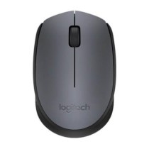 Mouse Logitech M170 Inalámbrico Plug and Play USB Color Negro-Gris [ 910-004940 ]