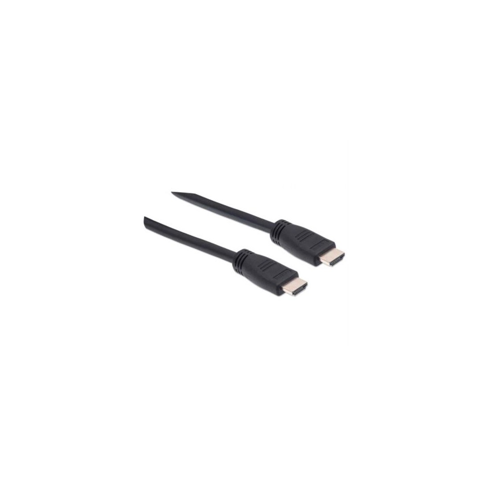 Cable Manhattan HDMI M-M Alta Velocidad Ethernet 8m Color Negro [ 353960 ]