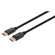 Cable Manhattan DisplayPort M-M 8K a 60Hz 1m Color Negro [ 355568 ]