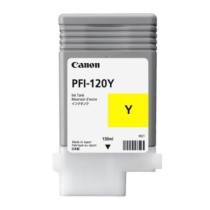 Tinta Canon PFI-120Y 130ml Color Amarillo [ 2888C001AA ]