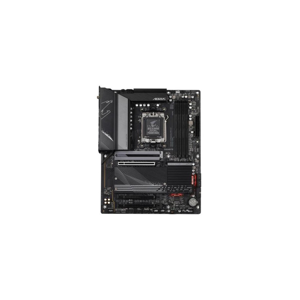 Tarjeta Madre Gigabyte AMD B650 AORUS ELITE S-AM5 Ryzen Serie 7000 4xDDR5 5200 128GB M.2 PCIe HDMI/D [ B650-AORUS-ELITE-AX ]