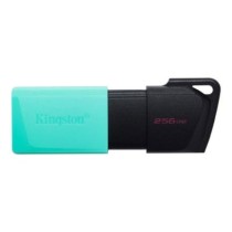 Memoria USB Kingston DataTraveler Exodia M 256GB USB 3.2 Gen1 Color Negro-Turquesa [ DTXM256GB ]