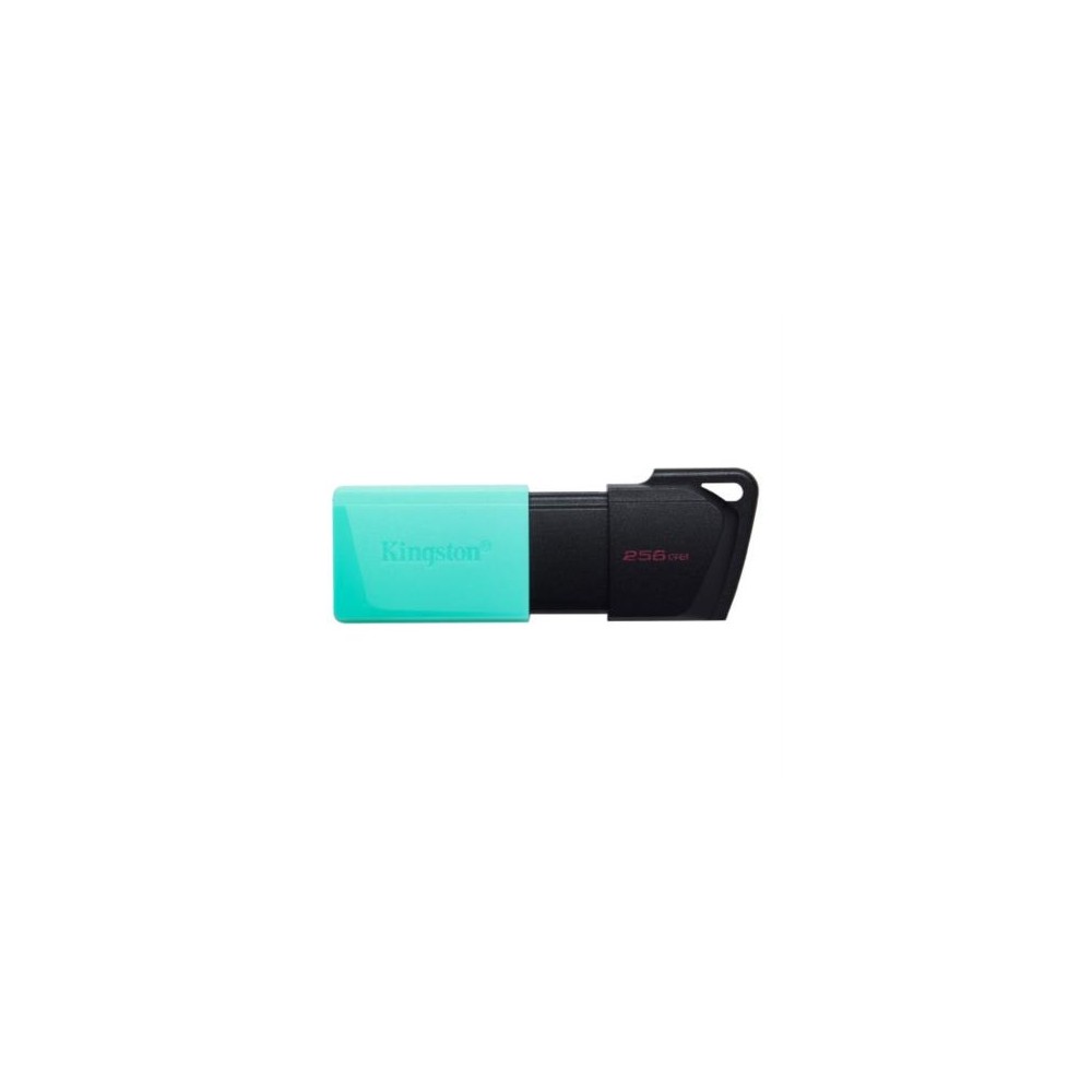 Memoria USB Kingston DataTraveler Exodia M 256GB USB 3.2 Gen1 Color Negro-Turquesa [ DTXM256GB ]