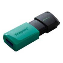 Memoria USB Kingston DataTraveler Exodia M 256GB USB 3.2 Gen1 Color Negro-Turquesa [ DTXM256GB ]