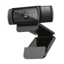 Cámara Web Logitech C920 HD Pro Video FHD 1080P Audio Estéreo Color Negro [ 960-000764 ]