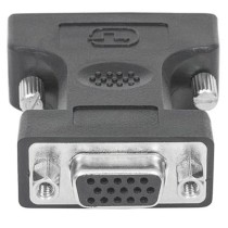 Adaptador Manhattan DVI-A&D HD15H 29M Color Negro [ 328883 ]