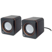 Sistema Altavoces Manhattan Serie 2600 USB Color Negro [ 161435 ]