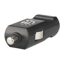 Cargador USB Manhattan para Auto 1 Puerto Indicador LED Tablet/Celular Color Negro [ 101714 ]