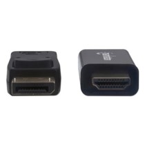 Cable Manhattan DisplayPort/HDMI M-M 1080p1m Color Negro [ 152662 ]