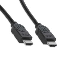 Cable Manhattan HDMI 1.3 M-MAlta Velocidad Blindado 5m Color Negro [ 306133 ]