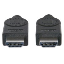 Cable Manhattan HDMI 1.3 M-M Alta Velocidad Blindado 22.5m Color Negro [ 308458 ]