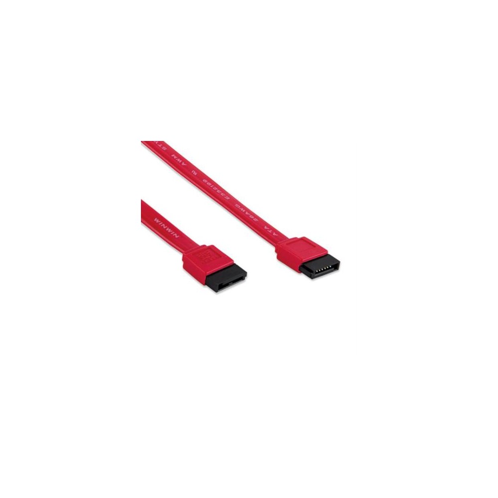 Cable Manhattan SATA HDD 50cm Color Rojo [ 340700 ]