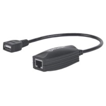 Cable Manhattan Extensor Línea USB Hasta 60m Color Negro [ 179300 ]