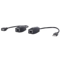 Cable Manhattan Extensor Línea USB Hasta 60m Color Negro [ 179300 ]