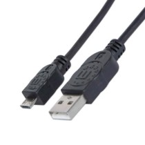 Cable Manhattan USB Micro-B Alta Velocidad PVC 1.8m Color Negro [ 307178 ]