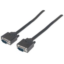 Cable Manhattan HD15 M-M para Monitor SVGA 4.5m Color Negro [ 312721 ]