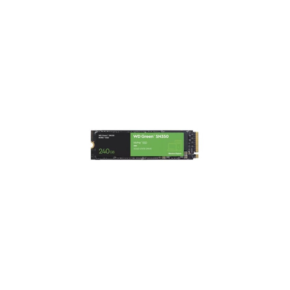 Unidad de Estado Sólido Western Digital Green SN350 NVME 240 GB PCI Express 3.0 M.2 [ WDS240G2G0C ]