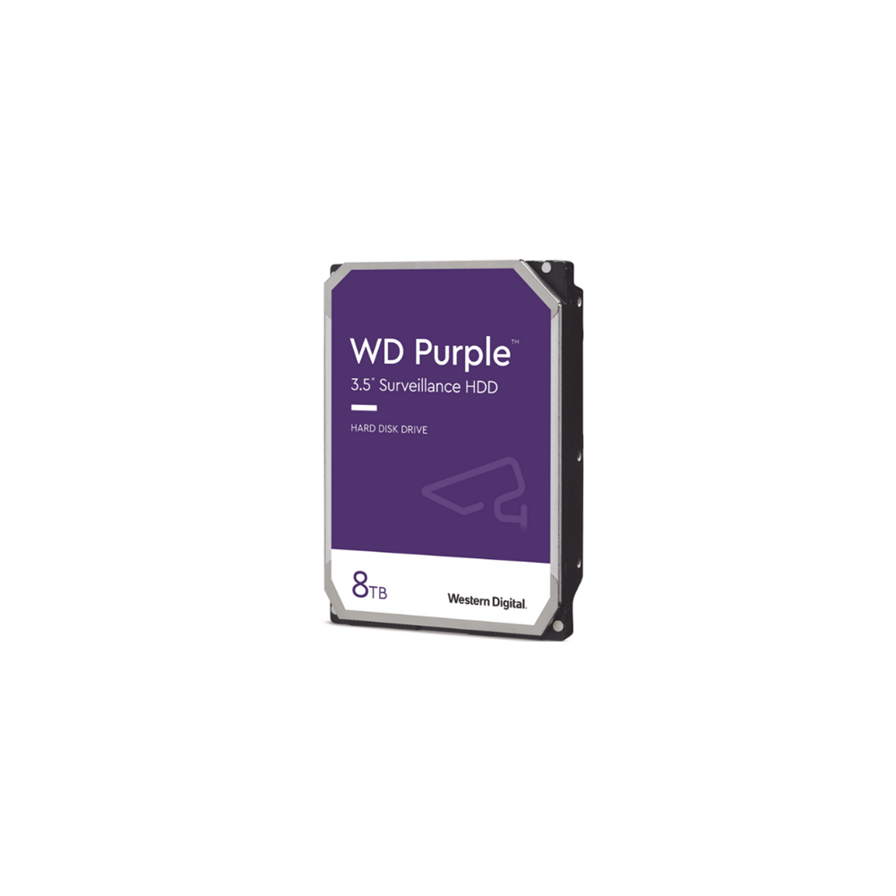 Disco duro Western Digital Purple 8TB SATA 6GBS 3.5" 128MB 5400RPM Videovigilancia [ WD84PURZ ]