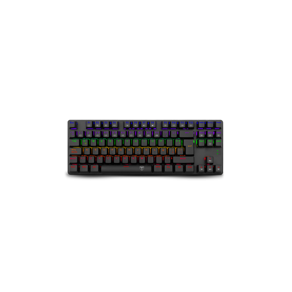 Teclado Gamer Mecánico Bora T-TGK313 Rainbow T-Dagger Blue Switch [ 8800-0138 ]