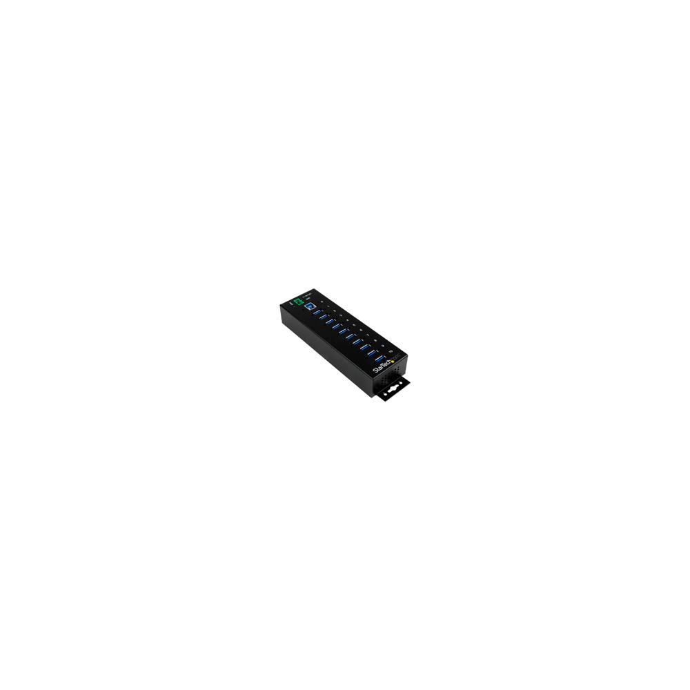 HUB CONCENTRADOR INDUSTRIAL USB 3.0 DE 10 PUERTOS - HUB CON PROTECCION DE DESCARGAS - STARTECH.COM M [ ST1030USBM ][ AC-10234 ]