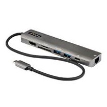 StarTech.com Adaptador USB 3.0 o USB-C a HDMI dual para Windows y macOS, 2  pantallas HDMI (1 x 4K30Hz, 1 x 1080p), adaptador USB-A a C integrado