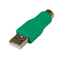 ADAPTADOR PARA TECLADO O MOUSE USB A CONECTOR PS/2 MINIDIN - 1X MACHO USB - 1X HEMBRA MINI-DIN - VER [ GC46MF ][ AC-8441 ]