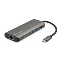 DOCKING STATION USB-C CON HDMI - 4K - MAC / WINDOWS - LECTOR DE TARJETAS SD - HUB USB C A USB 3.0 -  [ DKT30CSDHPD3 ][ AC-8537 ]