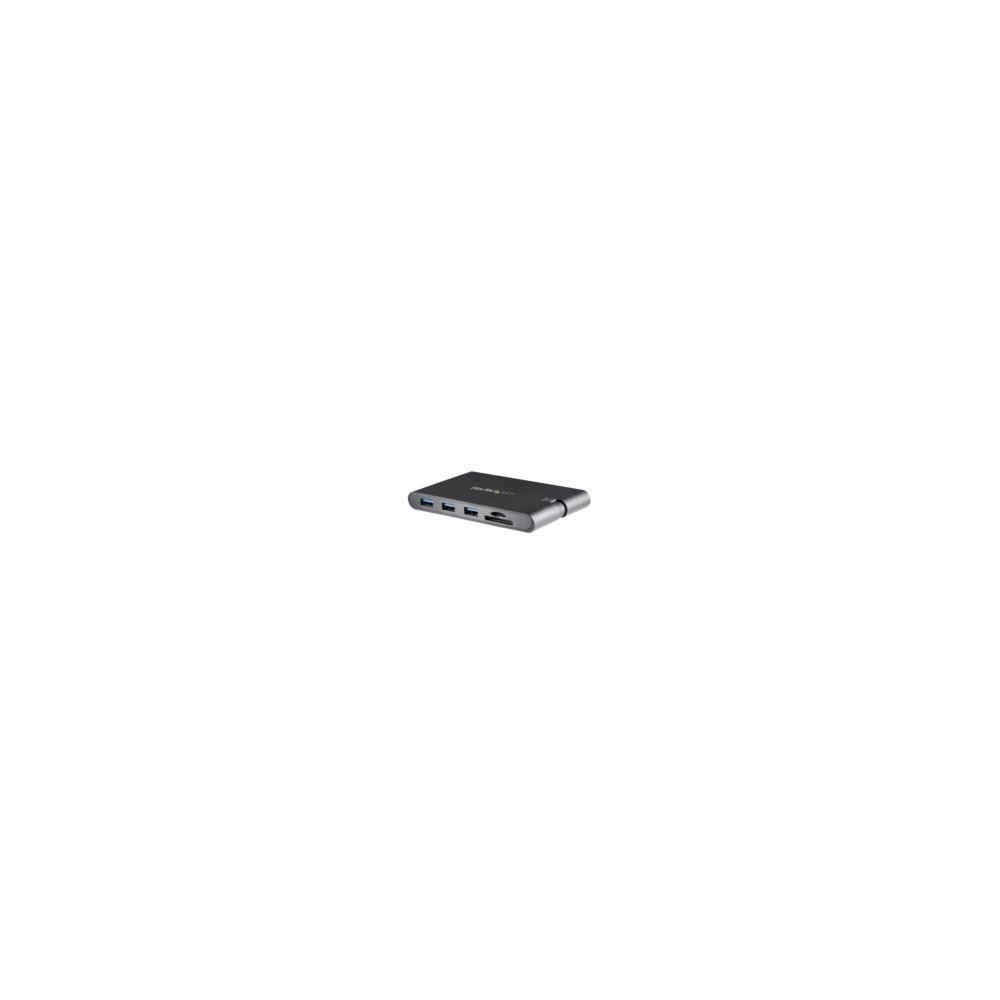 DOCKING STATION USB-C CON HDMI Y VGA - PARA MAC Y WINDOWS -3X USB 3.0 - SD / MICRO SD - PD 3.0 - ADA [ DKT30CHVSCPD ][ AC-8543 ]