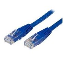 CABLE DE 91CM AZUL DE RED CATEGORÍA CAT6 UTP RJ45 GIGABIT ETHERNET CERTIFICADO ETL - PATCH MOLDEADO [ C6PATCH3BL ][ CB-1861 ]