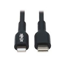 CABLE USB TRIPP-LITE  M102-02M-BK CABLE DE SINCRONIZACIóN Y CARGA USB C A LIGHTNING (M/M), CERTIFIC [ M102-02M-BK ][ CB-2454 ]