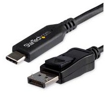 CABLE ADAPTADOR DE 1.8M USB-C A DISPLAYPORT - CONVERSOR USB TIPO C A DP - 8K 60HZ HBR3 - CONVERTIDOR [ CDP2DP146B ][ CB-2462 ]