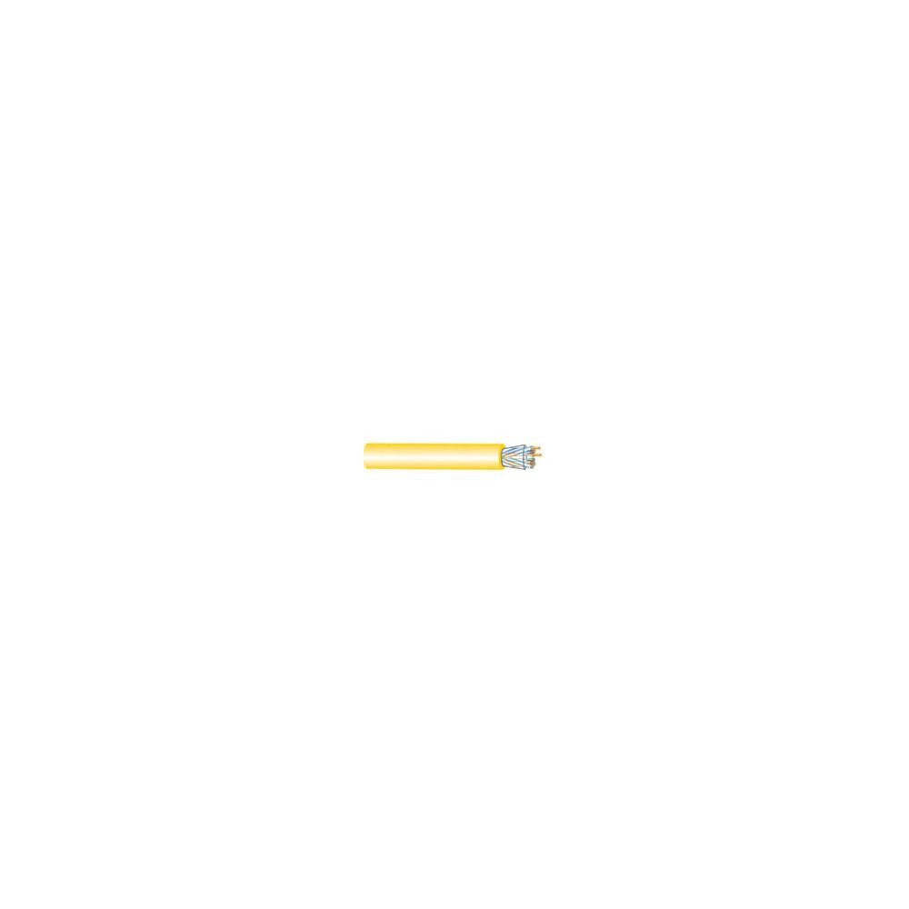 BOBINA DE CABLE CONDUMEX CAT5E UTP ULTRACAT CM 100% COBRE 24 AWG 305 MTS COLOR AMARILLO [ 664458723003508 ][ CB-991 ]