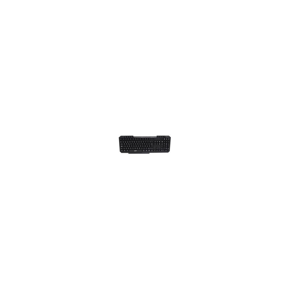 TECLADO GHIA ALAMBRICO USB MULTIMEDIA COLOR NEGRO /104 TECLAS [ GTA50 ][ KB-735 ]