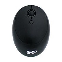 MOUSE INALAMBRICO GM600N GHIA COLOR NEGRO [ GM600N ][ MS-1361 ]