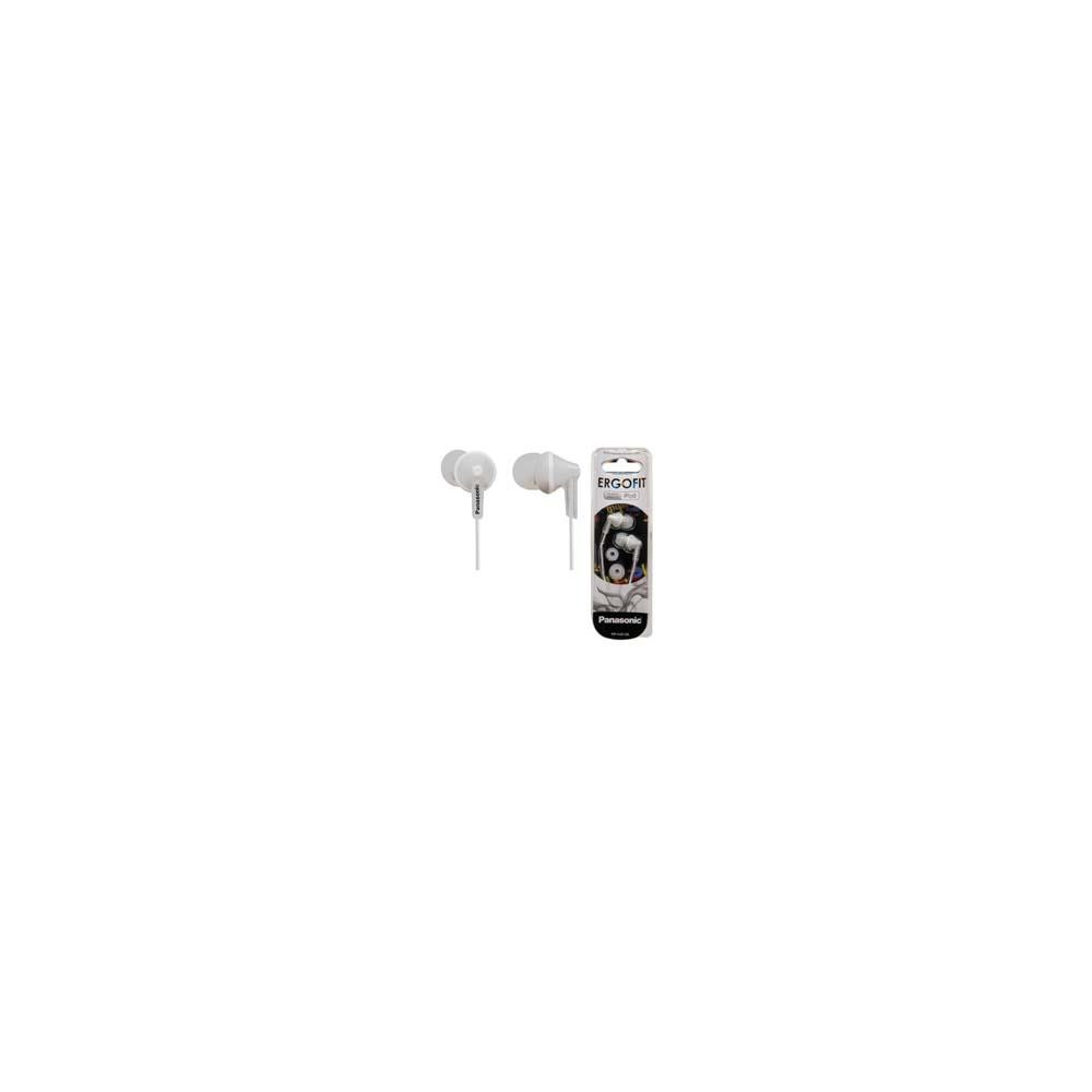 AUDIFONOS TIPO INSERCION (IN-EAR)  PANASONIC RP-HJE125PP COLOR BLANCO CONECTOR 3.5MM [ RP-HJE125PPW ][ SPK-1391 ]