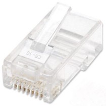 Plug Intellinet RJ45 Cat 6 UTP Multifilar 15 Micras Bote C/100 Pzas [ 502344 ]