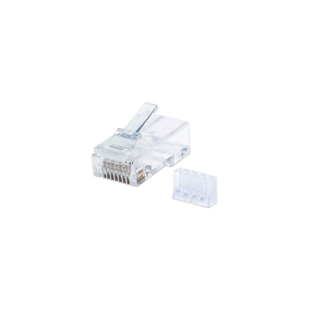 Plug Intellinet RJ45 Cat6 UTP Multifilar 50 Micras Pro Bote C/90 Pzas [ 790611 ]