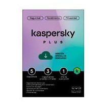 ESD KASPERSKY PLUS (INTERNET SECURITY) / 5 DISPOSITIVOS / 3 CUENTAS KPM / 1 AÑO  [ TMKS-457 ][ SWS-5072 ]