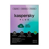 ESD KASPERSKY PLUS (INTERNET SECURITY) / 10 DISPOSITIVOS / 5 CUENTAS KPM / 1 AÑO  [ TMKS-458 ][ SWS-5073 ]