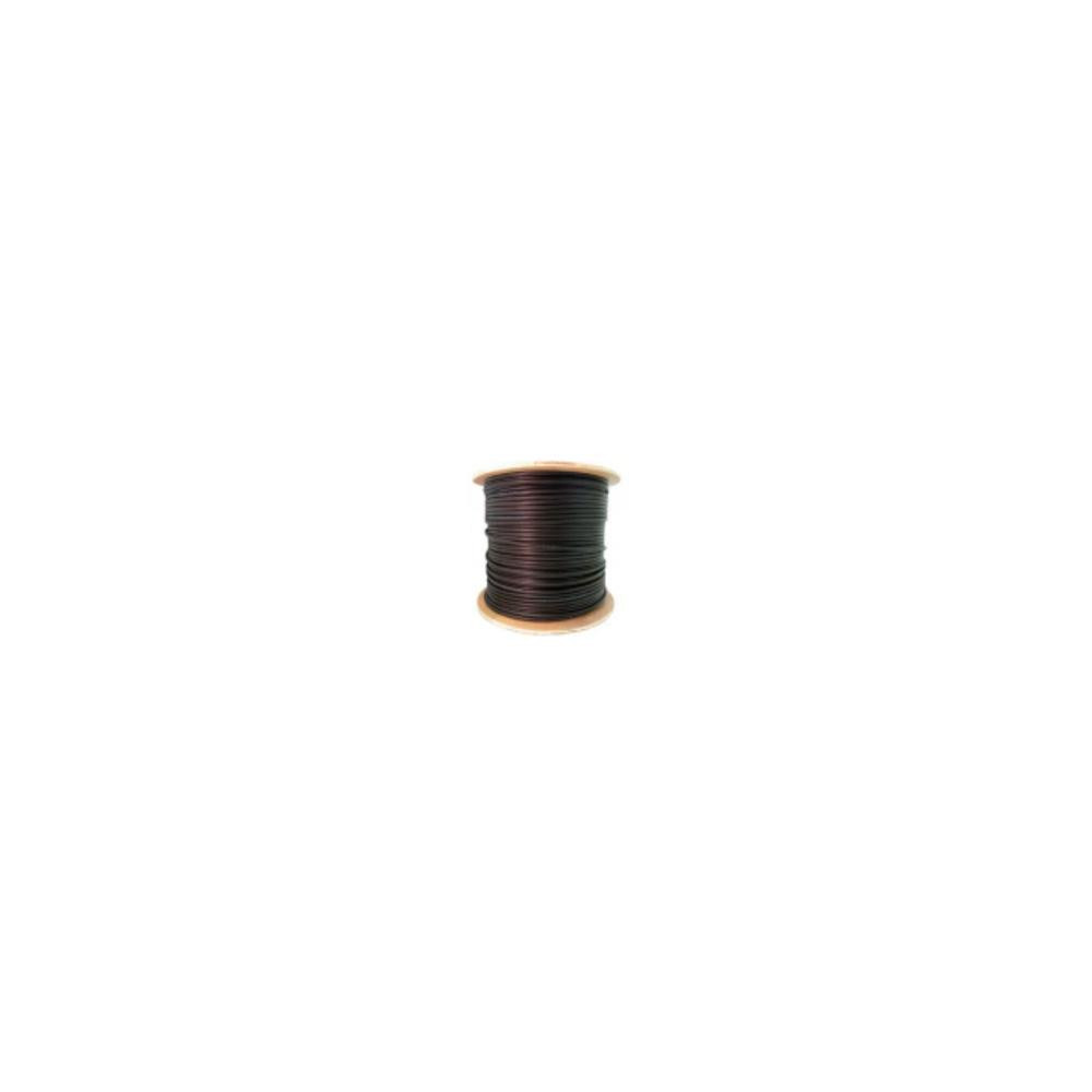 CABLE UTP SAXXON CCA DE 305M/ CATEGORIA 6/ EXTERIOR/ DOBLE FORRO/ COLOR NEGRO [ OUTPCAT6CCAEXT ][ CB-2245 ]