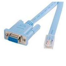 CABLE DE 1.8M PARA GESTION DE ROUTER CONSOLA CISCO RJ45 A SERIAL DB9 - ROLLOVER - MACHO A HEMBRA - S [ DB9CONCABL6 ][ CB-1996 ]