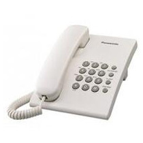 TELEFONO PANASONIC KX-TS500MEW ALAMBRICO BASICO UNILINEA SIN MEMORIAS CONTROL DE VOLUMEN 4 NIVELES R [ KX-TS500MEW ][ TEL-4 ]