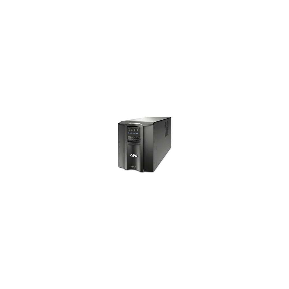 UNIDAD SMART-UPS DE APC, 1000 VA, PANTALLA LCD, 120 V, CON SMARTCONNECT [ SMT1000C ][ FR-1574 ]