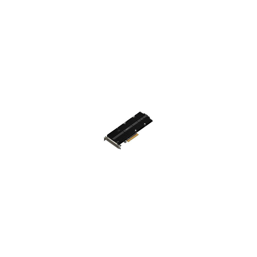 TARJETA ADAPTADORA SYNOLOGY DE SSD M.2 DOBLE RANURA PARA ACELERACIN DE CACH/ INTERFAZ PCIE NVME /FAC [ M2D20 ][ AC-9371 ]
