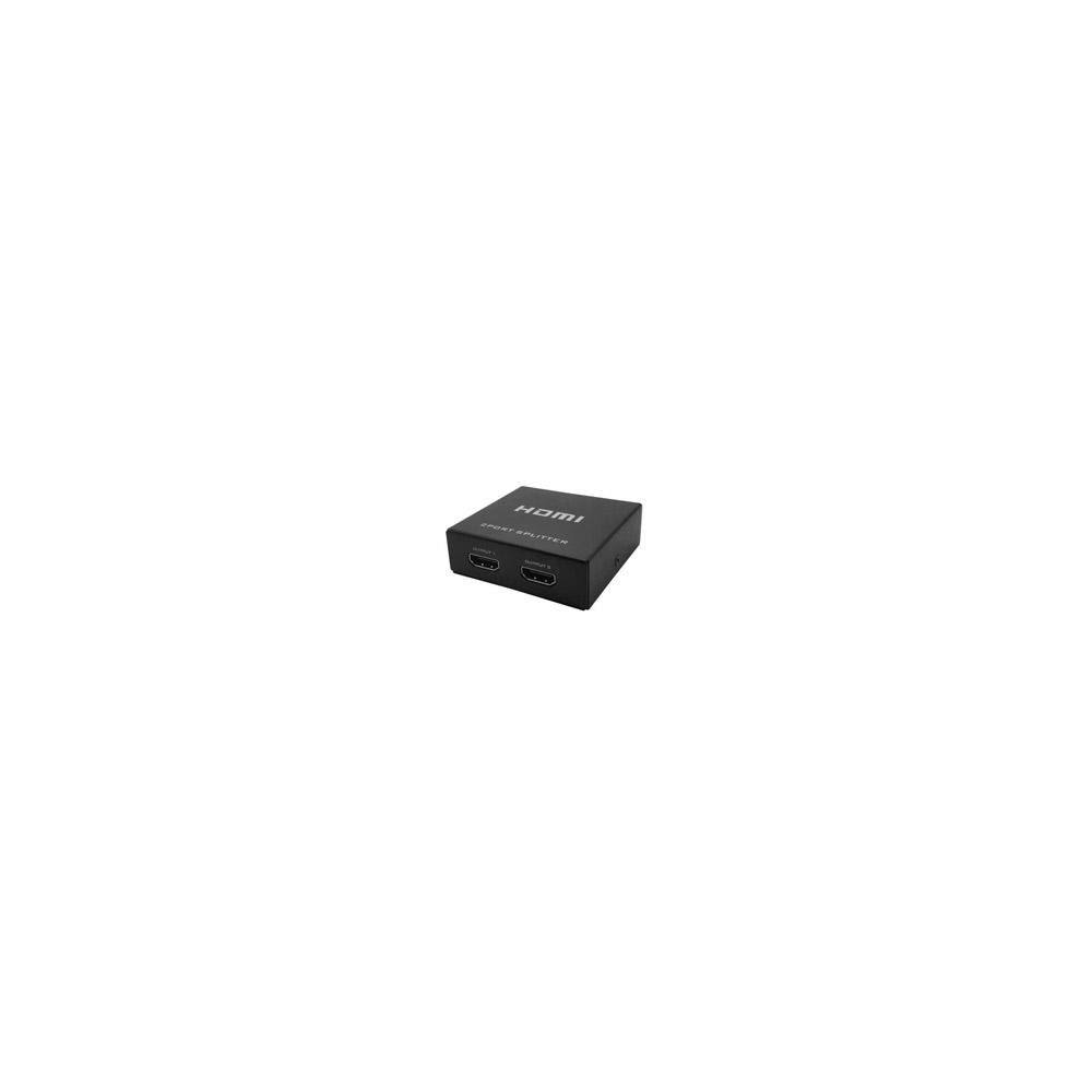 VIDEO SPLITTER HDMI BROBOTIX 2 DISPOSITIVOS A 1 PC, 2K  - 4K, NEGRO  [ 497899 ][ AC-10490 ]