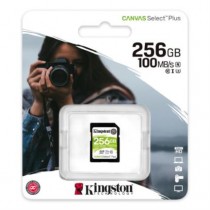 Tarjeta MicroSD Kingston Canvas Select Plus 256 GB 100R A1 C10 Card C/Adaptador [ SDS2256GB ]