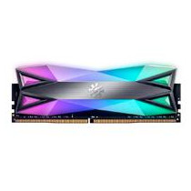 MEMORIA ADATA UDIMM DDR4 8GB PC4-28800 3600MHZ CL18 1.35V XPG SPECTRIX D60G RGB GRIS CON DISIPADOR P [ AX4U36008G18I-ST60 ][ RAM-3709 ]