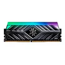 MEMORIA ADATA UDIMM DDR4 8GB PC4-25600 3200MHZ C16 1.35V XPG SPECTRIX D41 TUF RGB GRIS CON DISIPADOR [ AX4U32008G16A-ST41 ][ RAM-3621 ]